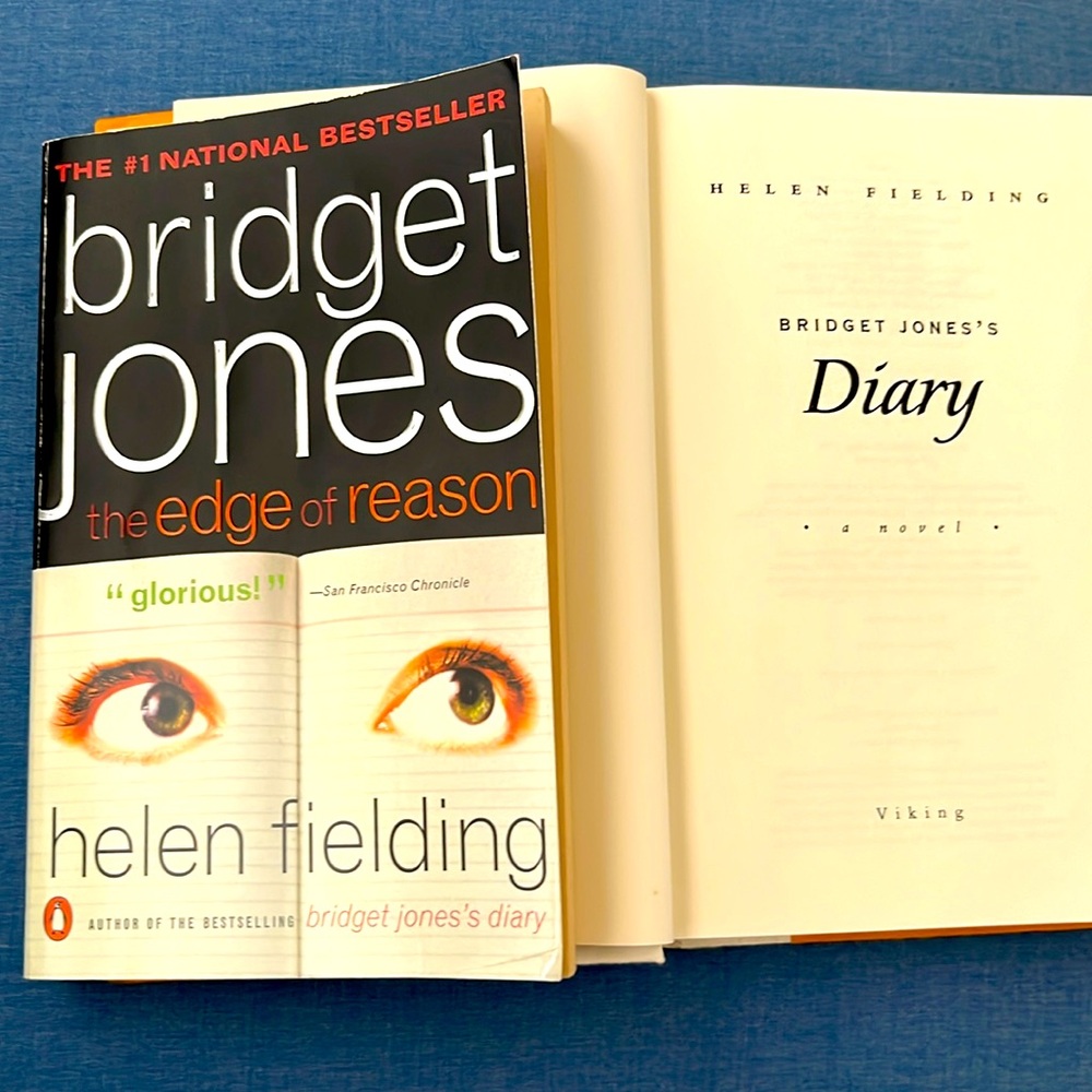 Bridget Jones The Edge Of Reason & Bridget Jones’s Diary Books